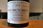 2018 Mercurey rouge LE PIERRIER, Michel Sarrazin