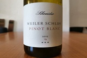 2015 Pinot Blanc Weiler Schlipf CS***, Claus Schneider