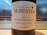 2021 Roter Veltliner Ried ALTWEINGARTEN, Schuster