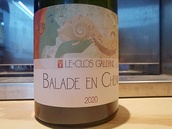 2020 Anjou blanc BALADE EN CHENIN, Clos Galerne