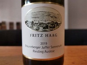 2019 Juffer Sonnenuhr Riesling Auslese, Fritz Haag 0,375l